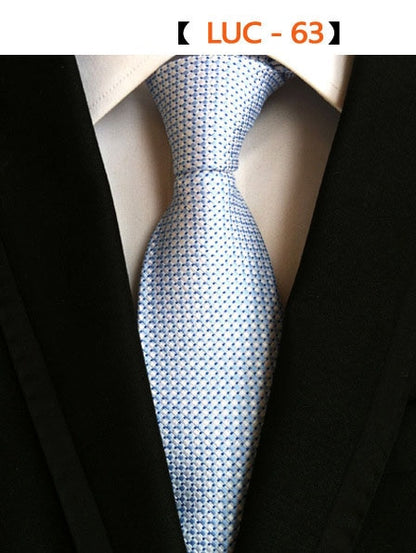 8cm Men's Tie Silk Plaids Floral Luxury Necktie Striped Ties For Men Business Formal Wedding Accessories Tie The Clothing Company Sydney