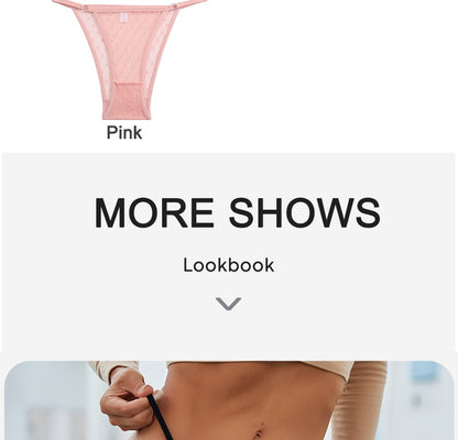 4 Pack Lace Panties Underwear Mesh Transparent Lingerie Soft Intimate Underpants Plus Size Underwear The Clothing Company Sydney