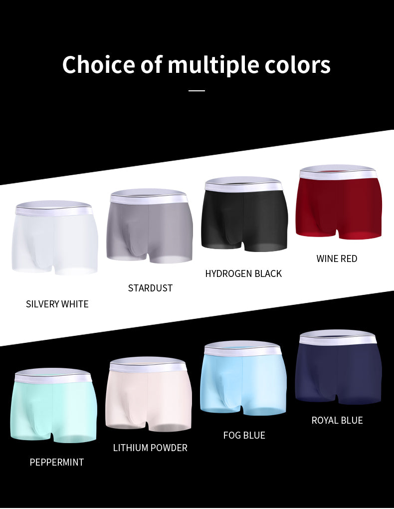 4 Pack Underwear Men's Boxer Panties Trunks Graphen Antibacterial Pure Breathable Boxershorts The Clothing Company Sydney