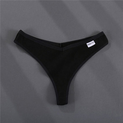3 Pack G-string Panties Cotton Underwear Underpants Thong Solid Color Pantys Lingerie Briefs The Clothing Company Sydney