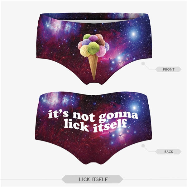 Printed Underwear Lingerie Panties The Clothing Company Sydney