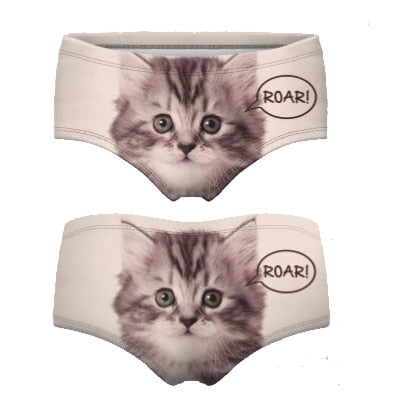 3d print Pink monkey smile  cute panties  briefs underwear intimates The Clothing Company Sydney