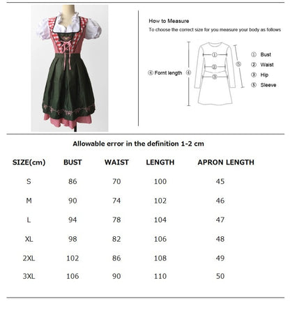 Women's Oktoberfest Costume Bavaria Beer Party Girl Costume Outfit The Clothing Company Sydney