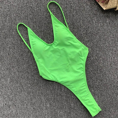 Extreme String Mini Micro Thong One Piece Swimsuit Bather Swimwear Bathing Suit Swim Beach Monokini The Clothing Company Sydney
