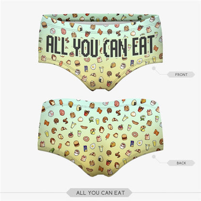 Printed Underwear Lingerie Panties The Clothing Company Sydney