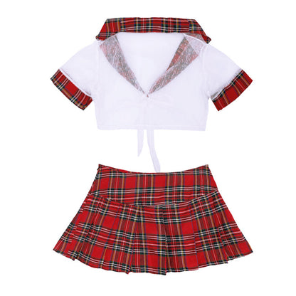 Women's School costume uniform Lingerie Role Play  Skirt Plus size Student Cosplay Costumes The Clothing Company Sydney