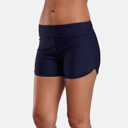 Mid Waist Swimming Shorts Women Solid Color Bikini Bottom Ban Swimwear Briefs Split Swimming Trunks The Clothing Company Sydney