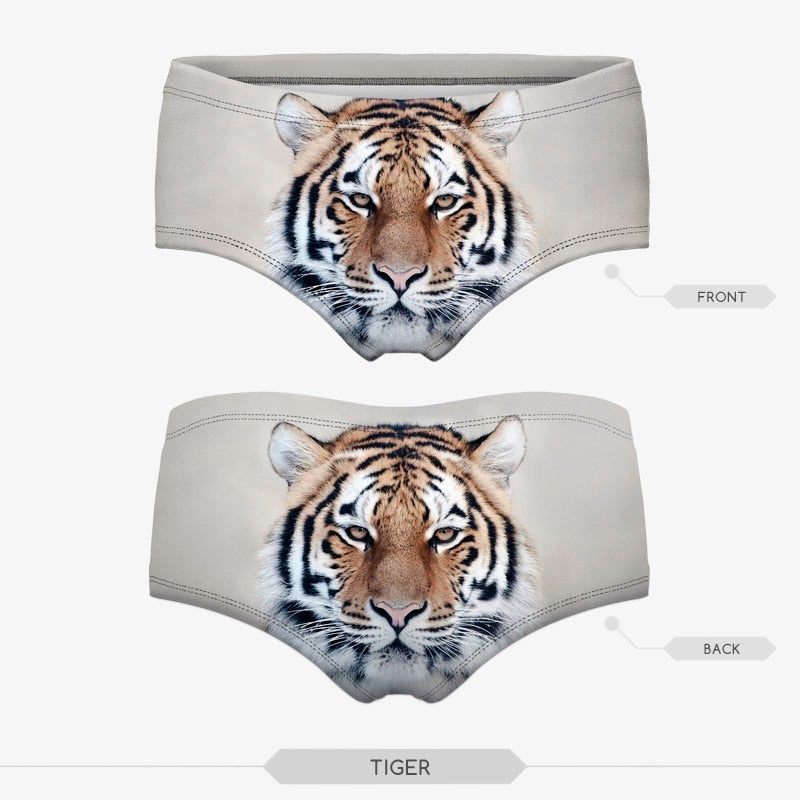 3D Print Cat Underwear Women's panties Seamless Briefs lingerie The Clothing Company Sydney