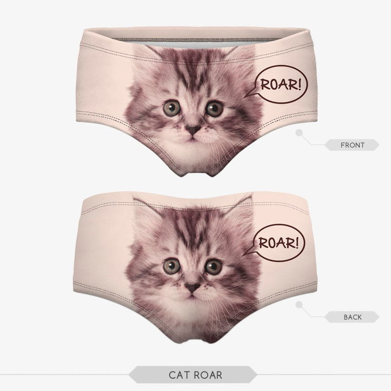  Bengal Cat Panties, Bengal Cat Underwear, Briefs