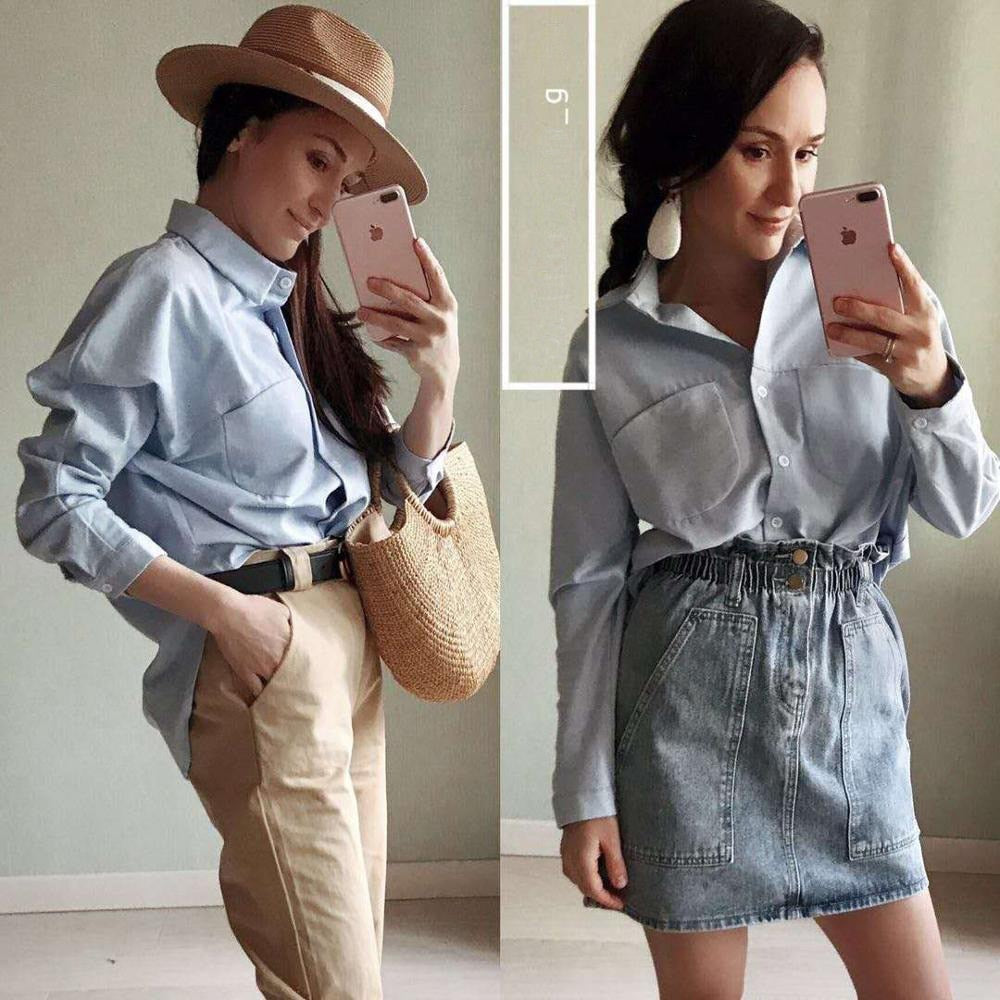 Spring Summer Blouse Long Sleeve Womens Tops And Blouses Vintage Women Shirts Tops The Clothing Company Sydney