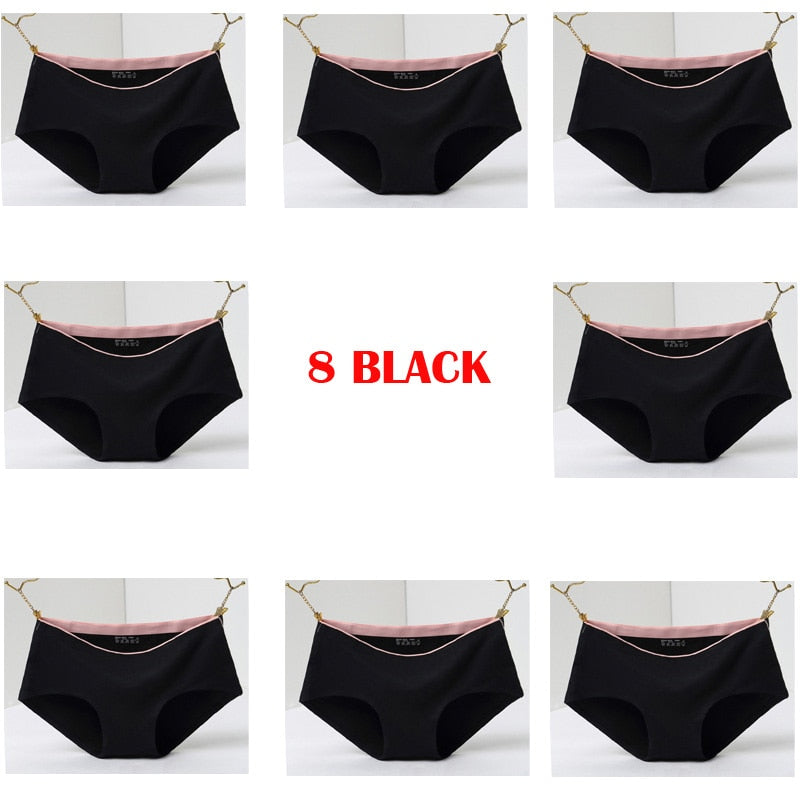 8 Pack Briefs for Women fashion panties Solid seamless underpants  panties cotton underwear knickers Briefs The Clothing Company Sydney