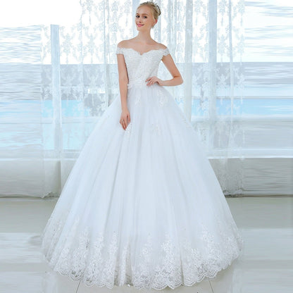 Backless Ball Gown Wedding Dress Sleeveless Lace Bridal Dresses Princess Wedding Gowns The Clothing Company Sydney