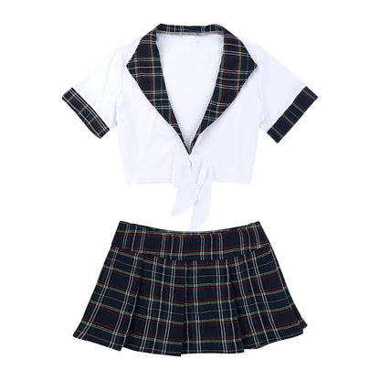 Women's School costume uniform Lingerie Role Play  Skirt Plus size Student Cosplay Costumes The Clothing Company Sydney