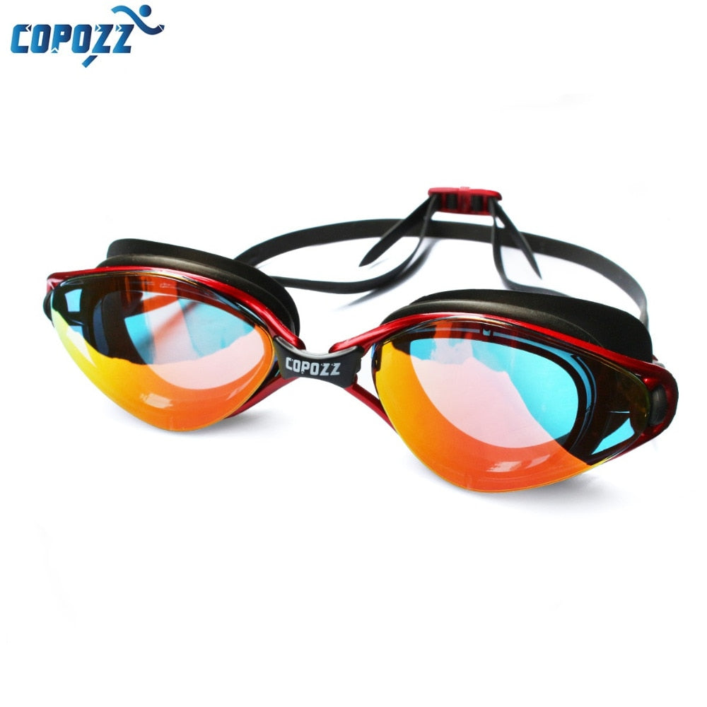 Professional Goggles Anti-Fog UV Protection Adjustable Swimming Goggles Men Women Waterproof silicone glasses Eyewear The Clothing Company Sydney