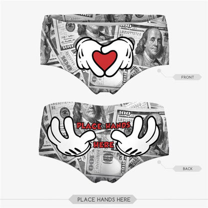 Printed Underwear Lingerie Panties The Clothing Company Sydney