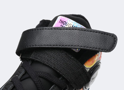 Kids Sneakers Boys Casual Shoes For Children Sneakers Shoes Leather Anti-slippery Fashion Basketball Shoes The Clothing Company Sydney