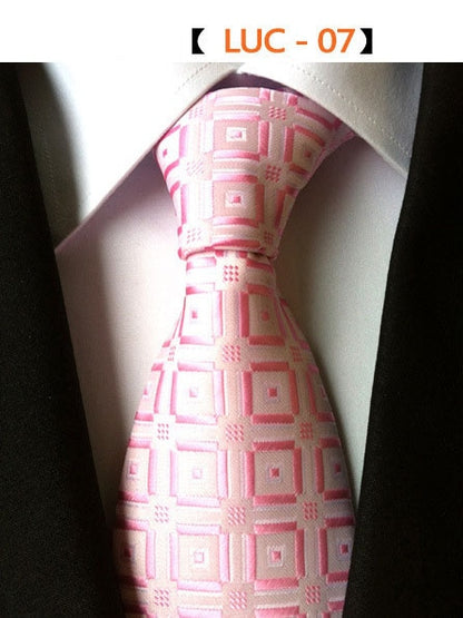 8cm Men's Tie Silk Plaids Floral Luxury Necktie Striped Ties For Men Business Formal Wedding Accessories Tie The Clothing Company Sydney