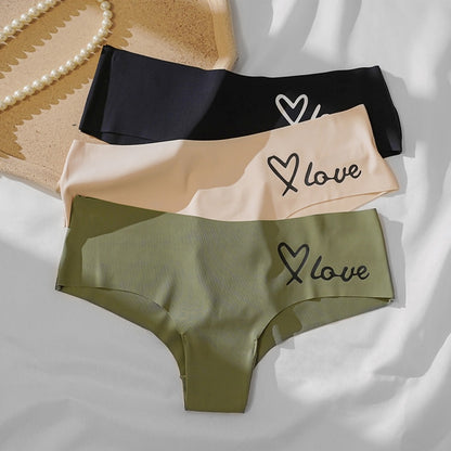 Women's Seamless Panties Underwear Comfort Heart Intimates Low-Rise G String Briefs 7 Colours Lingerie The Clothing Company Sydney