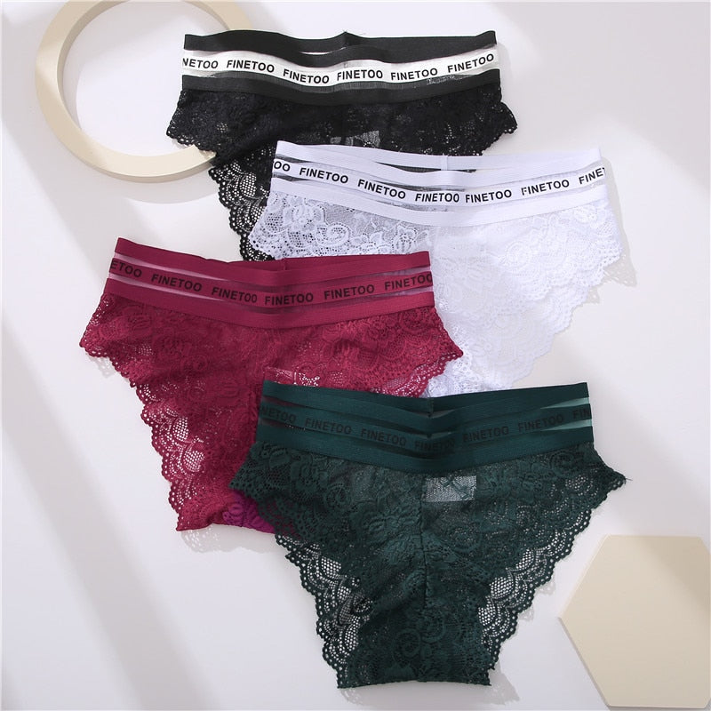 Women's Lingerie Lace Panties Underwear Floral Perspetive Panties Lace Panty Mesh Waist Seamless Briefs The Clothing Company Sydney