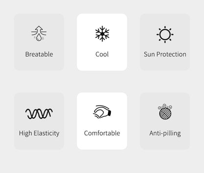 Ice Fabric Running Arm Warmers UV Protect Arm Sleeves Basketball Camping Riding Cycling Outdoors Sports Wear Protective Gear The Clothing Company Sydney