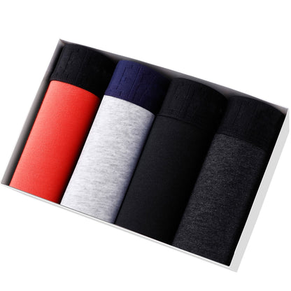 4 Pack Set Men's Boxer Shorts Soft Boxers Panties Underpants Male Cotton Trunks Underwear Boxershorts The Clothing Company Sydney