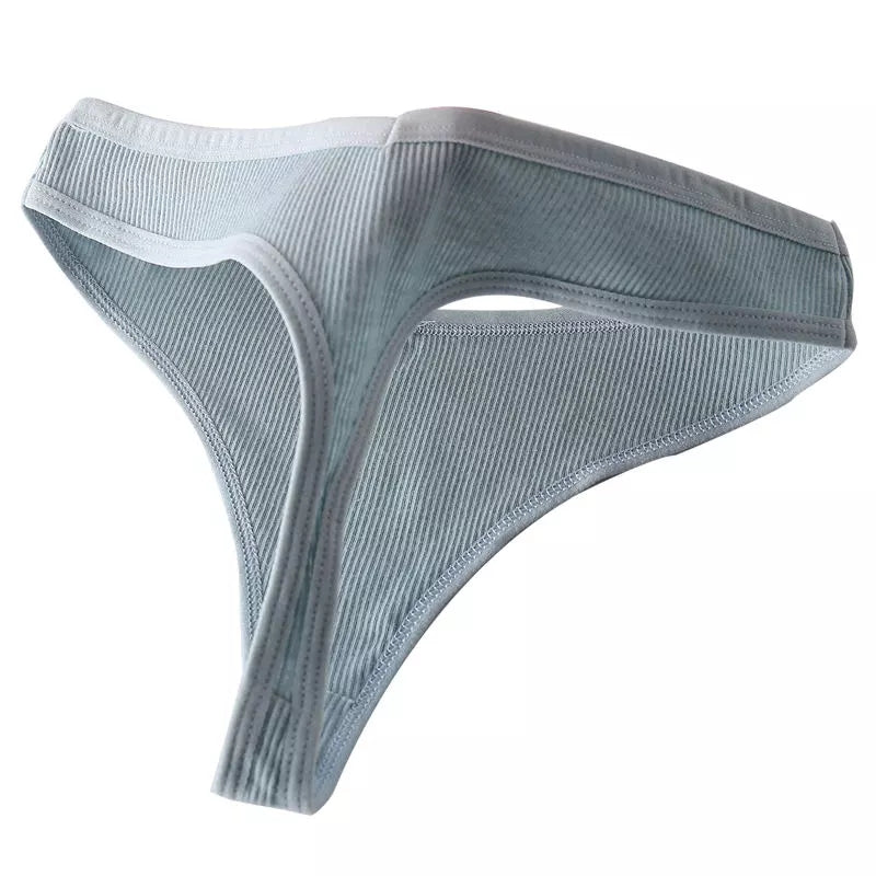 3 Pack 8 Colors Thong G-String Cotton Mix Thongs Panties V Waist Underpants Pantys Lingerie The Clothing Company Sydney