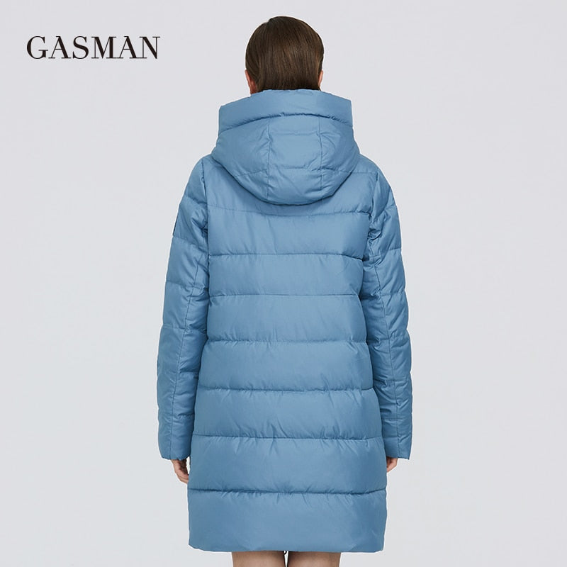Long Puffer Winter Down Jacket Women's Thick Coat Women Hooded Parka Warm Brand Cotton Blend Jackets The Clothing Company Sydney