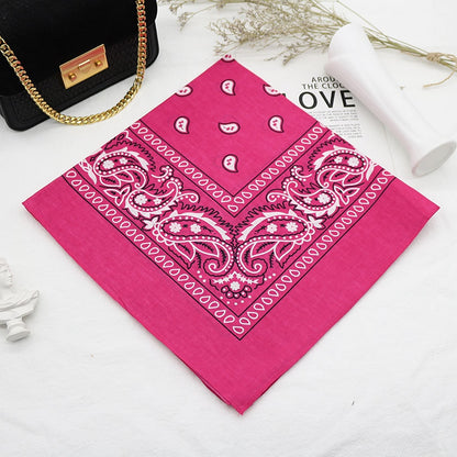 Bandana Head Scarf Unisex Hip Hop cotton  Hair Band Neck Scarf Sports Headwear Wrist Wraps Square Scarves Print Handkerchief The Clothing Company Sydney