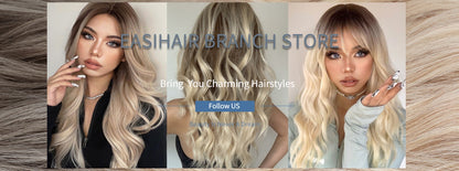 Brown Straight Synthetic Wigs with Bangs Natural Layered Hair Wigs for Women Daily Cosplay Party Heat Resistant Wigs The Clothing Company Sydney