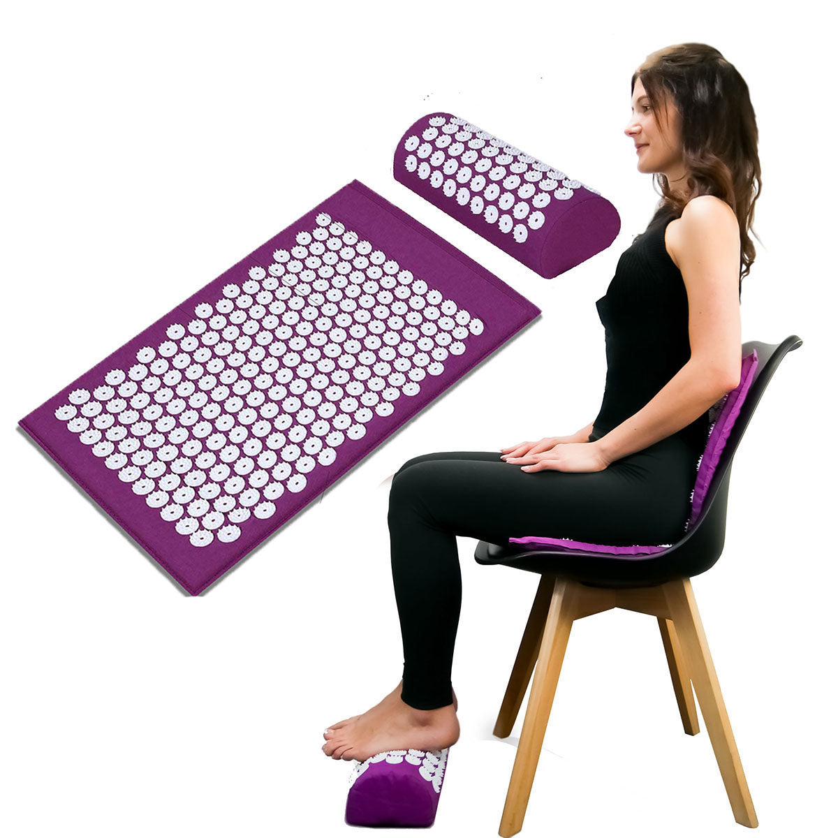 Acupressure Mat Massage Relieve Stress Back Body Pain Spike Cushion Yoga  Acupuncture Mat The Clothing Company Sydney