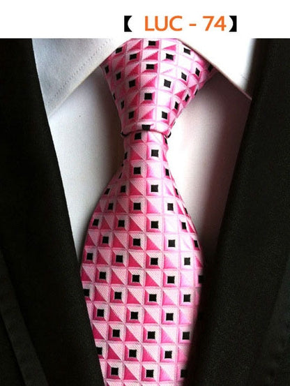 8cm Men's Tie Silk Plaids Floral Luxury Necktie Striped Ties For Men Business Formal Wedding Accessories Tie The Clothing Company Sydney