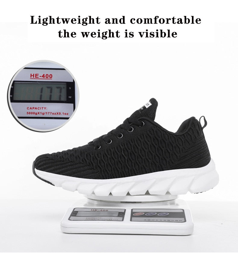 Women's Sneaker Fitness Shoes Lace up Non-Slip Soft Tennis Shoes Lace-up Lightweight Jogging Walking Breathable Sneakers The Clothing Company Sydney