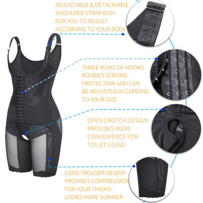 Full Body Shaper Modeling Belt Waist Trainer Butt Lifter Thigh Reducer Panties Tummy Control Push Up Shapewear Corset The Clothing Company Sydney