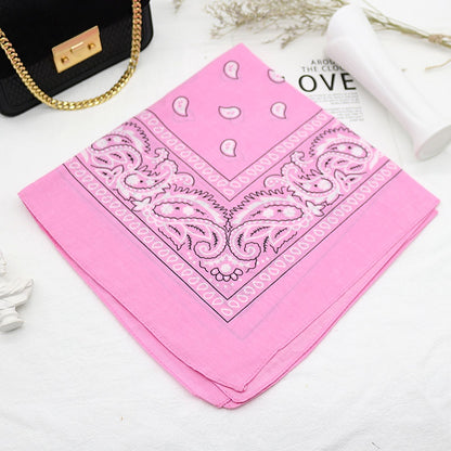 Bandana Head Scarf Unisex Hip Hop cotton  Hair Band Neck Scarf Sports Headwear Wrist Wraps Square Scarves Print Handkerchief The Clothing Company Sydney