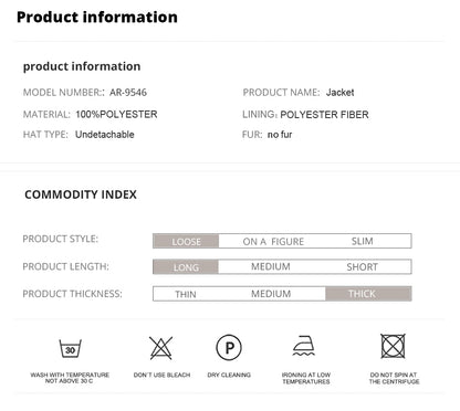 Winter Women's coat women long warm parka Plaid fashion thick Jacket hooded large sizes female Jacket The Clothing Company Sydney