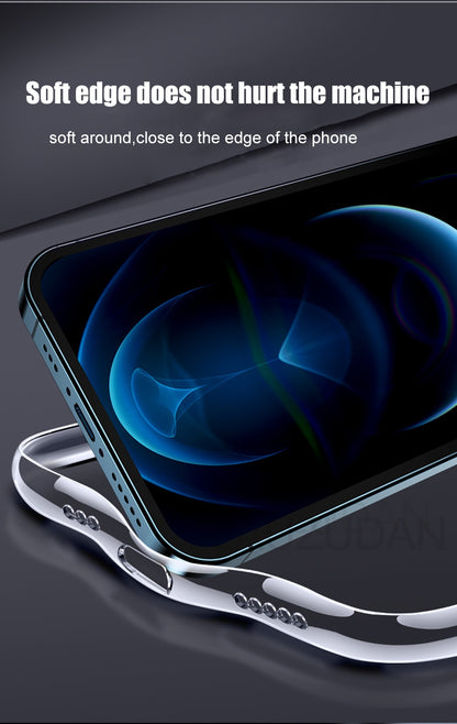 Clear Phone Case For iPhone 11 12 13 14 Pro Silicone Soft Cover For iPhone 12 Mini 13 Pro X XS Max 8 7 6s Plus 5 SE XR Case The Clothing Company Sydney