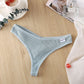 3 Pack 8 Colors Thong G-String Cotton Mix Thongs Panties V Waist Underpants Pantys Lingerie The Clothing Company Sydney