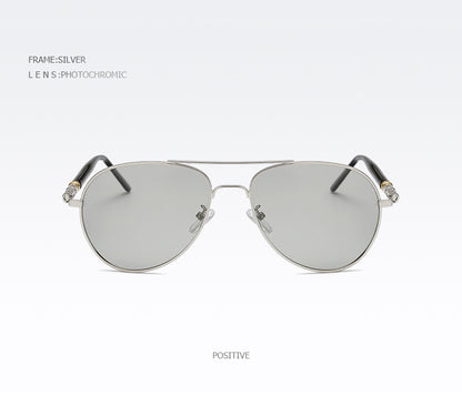Fashion Photochromic Sunglasses Men Women Chameleon Polarized Pilot Sun Glasses Anti-glare Driving Eyeglasses UV400 The Clothing Company Sydney