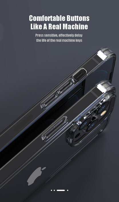 Luxury Tempered Glass Clear Case For iPhone 11 12 13 14 Pro XS Max 13Mini X XR Transparent Hard Case For iPhone 7 8 Plus SE2 The Clothing Company Sydney