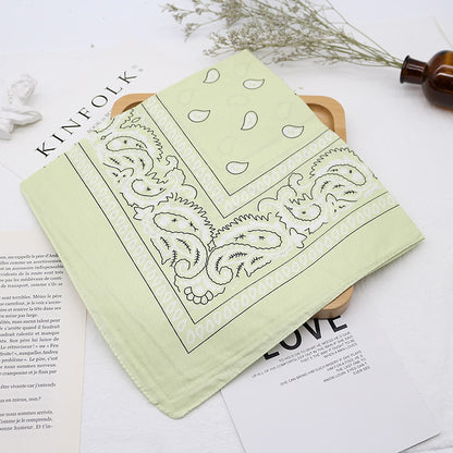 Unisex Bandana Kerchief Hip Hop Black Hair Band Neck Scarf Sports Headwear Wrist Wraps Head Square Scarves Print Handkerchief The Clothing Company Sydney