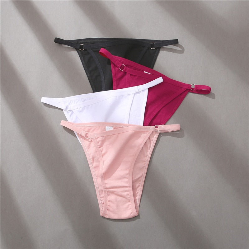 5 Pack Set Underwear Cotton Panties Lingerie Underpants Hoop Design Waistband Briefs Intimate Bikini Panty The Clothing Company Sydney