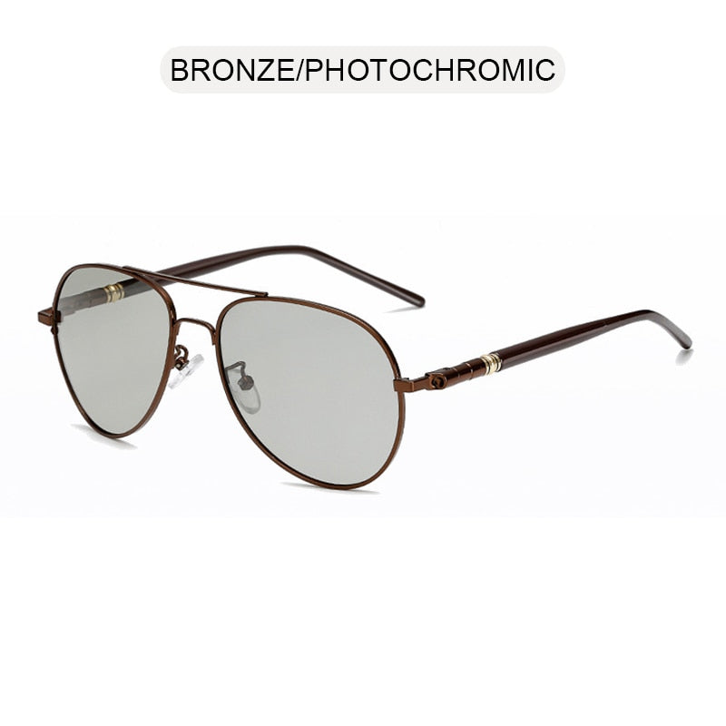 Fashion Photochromic Sunglasses Men Women Chameleon Polarized Pilot Sun Glasses Anti-glare Driving Eyeglasses UV400 The Clothing Company Sydney