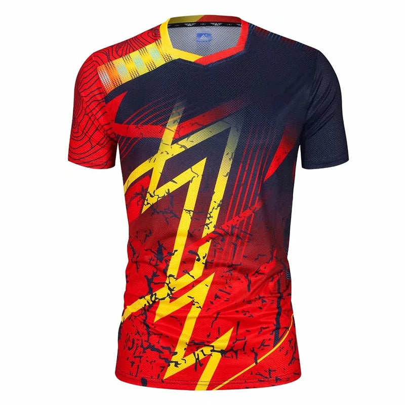 Short sleeve Men Women Badminton Shirts Quick Dry Breathable golf Table Tennis t shirts running t-shirt Fitness clothing The Clothing Company Sydney