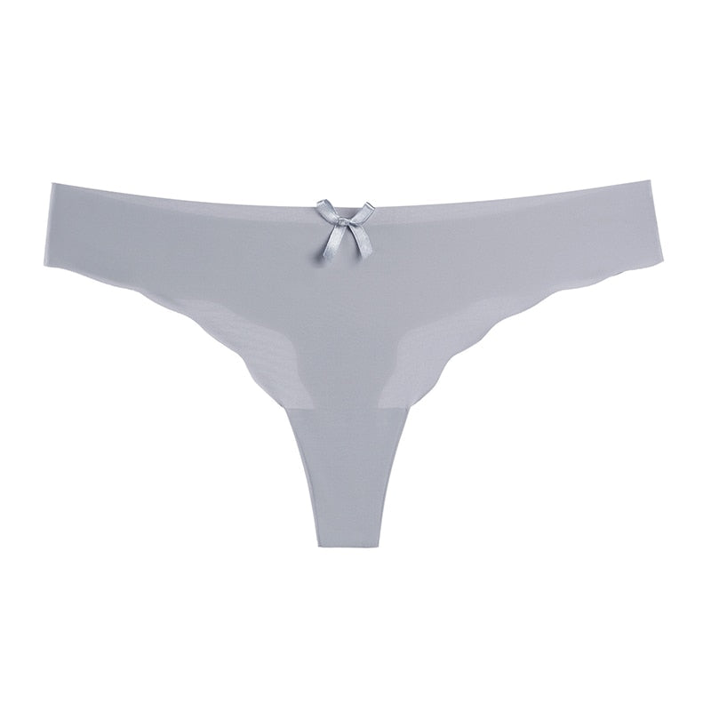 Women's Thongs G-string Underwear Seamless Invisible Panties For Ladies Fashion Ruffle T-back Underpants The Clothing Company Sydney