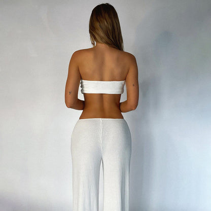 Bandage Cut Out Sexy Backless Elegant Strapless Jumpsuits Women Club Party Rompers Sleeveless One Piece Overalls The Clothing Company Sydney