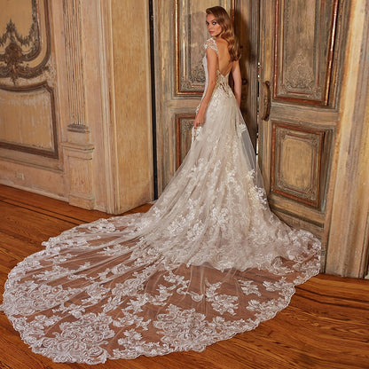 Shiny Mermaid Wedding Dresses With Removable Train Backless Appliques Beading Crystal Gowns The Clothing Company Sydney