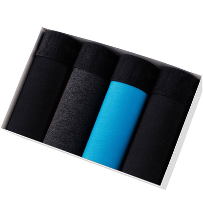 4 Pack Set Men's Boxer Shorts Soft Boxers Panties Underpants Male Cotton Trunks Underwear Boxershorts The Clothing Company Sydney