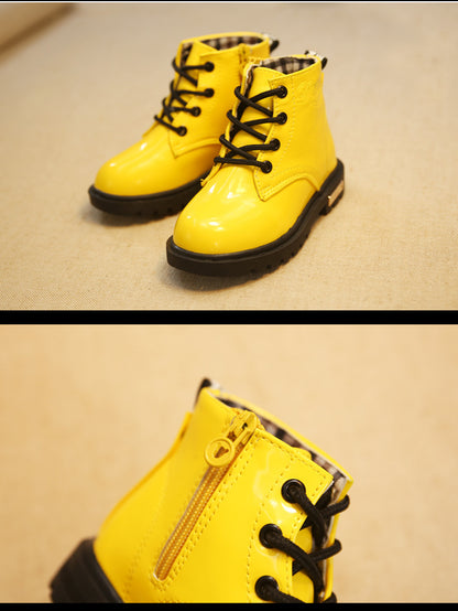 Children Shoes Snow Boots for Kids Boys Girls PU Leather Winter Shoes The Clothing Company Sydney