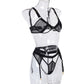 Lace Hollow Out 3 Piece Set Wireless Underwear Sensual Lingerie Set The Clothing Company Sydney