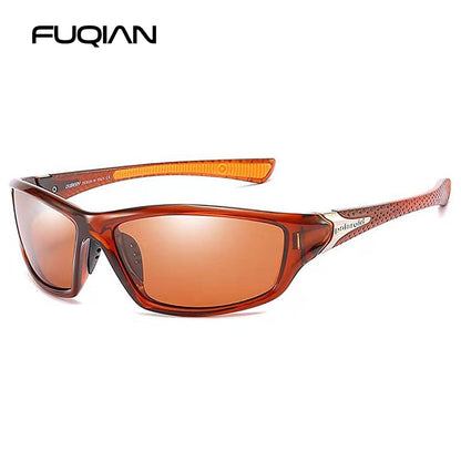 Sports Polarized Sunglasses For Men and Women Fashion Plastic Outdoor Sun Glasses Black Shades Goggle UV400 The Clothing Company Sydney